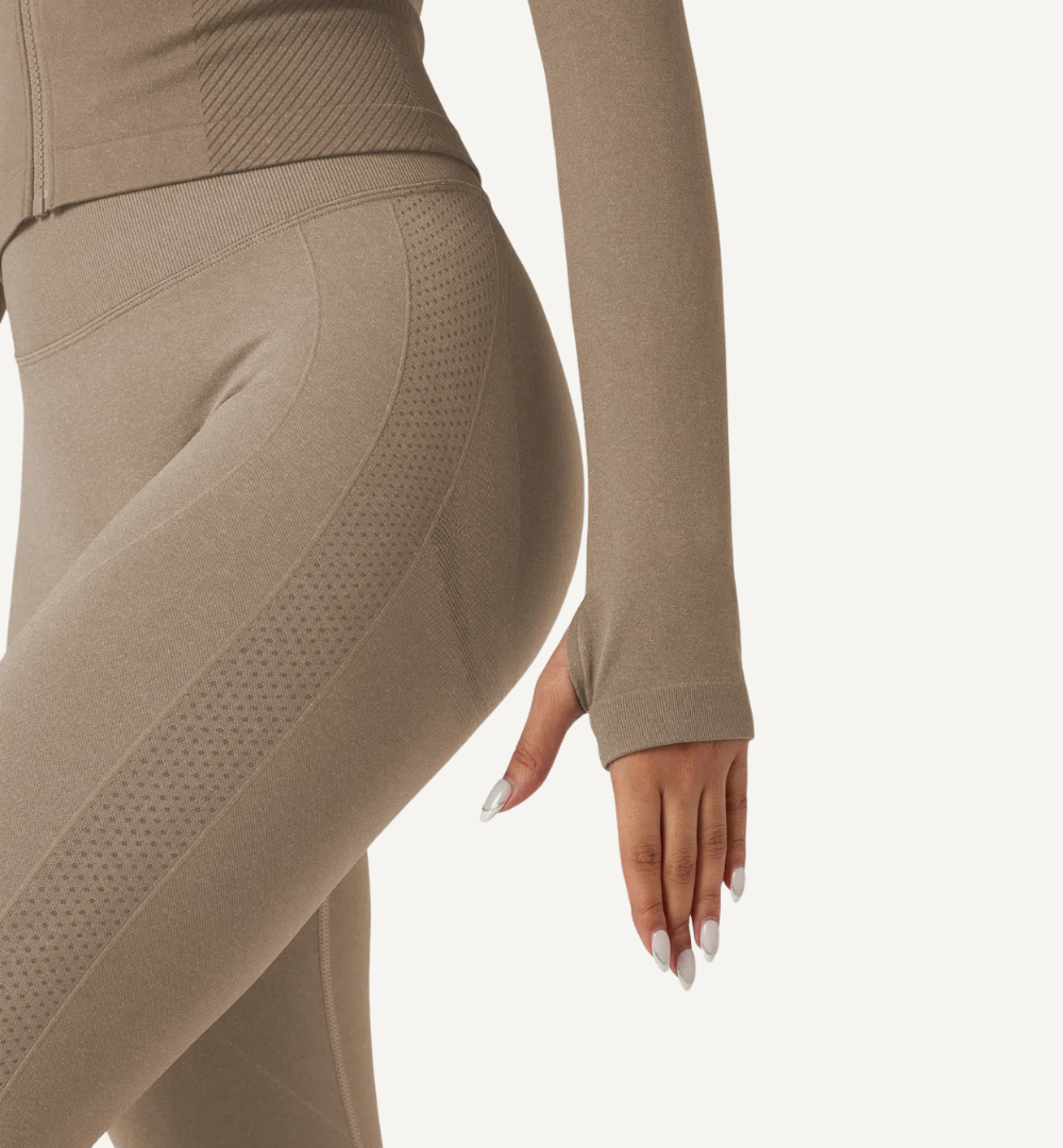 Chaqueta Yoga Seamless Flow Zip