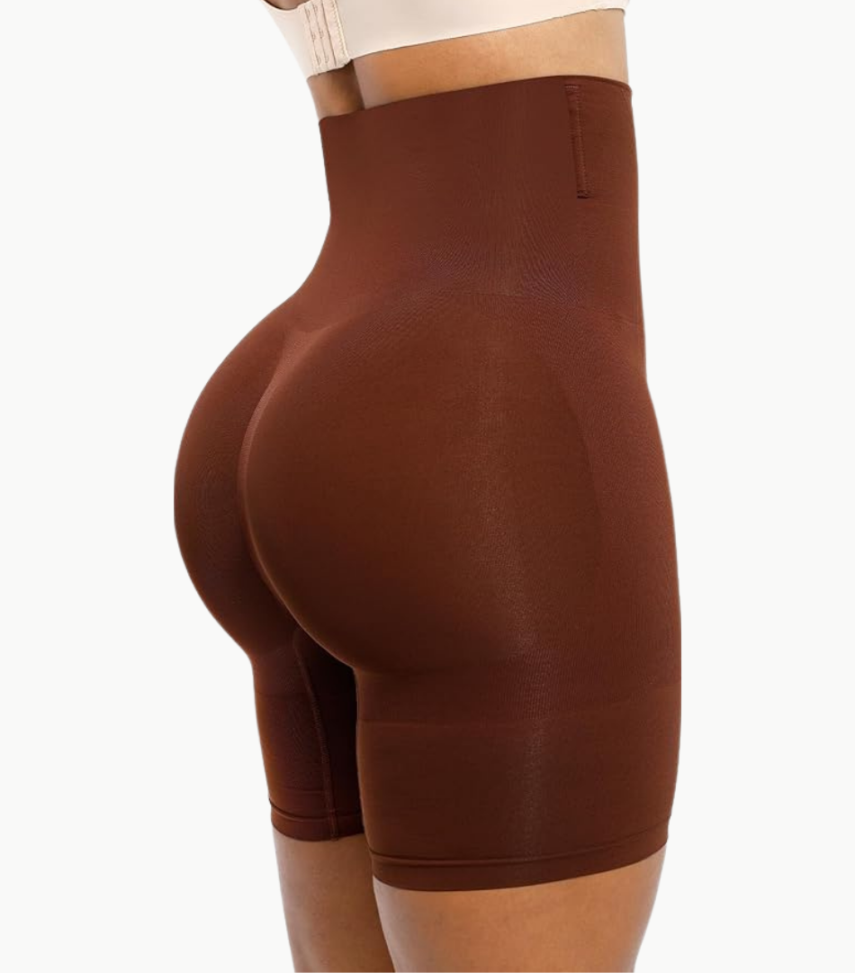 Short Moldeador Seamless Cintura Alta