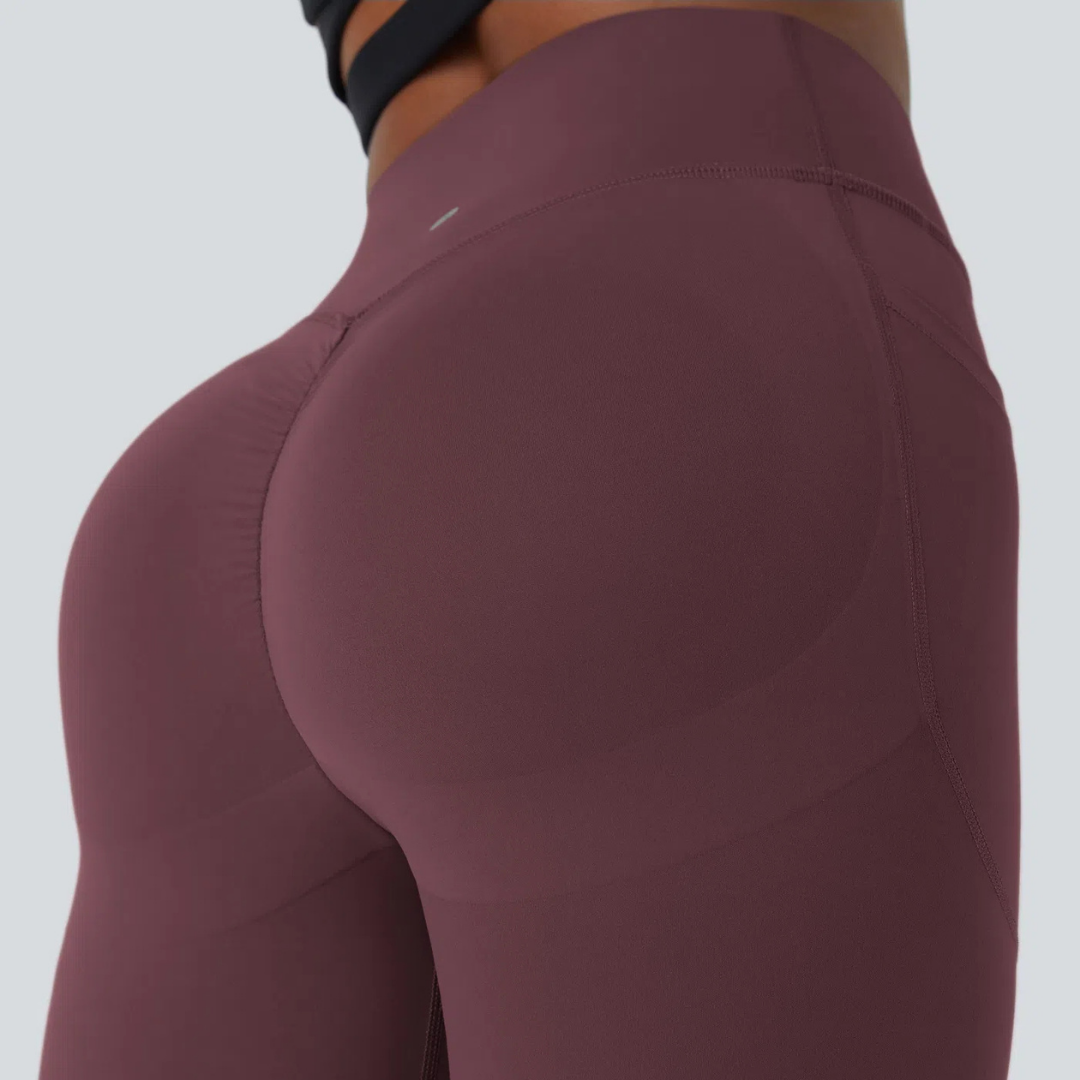 Leggings ElevateFit Cintura Alta Bolsillos
