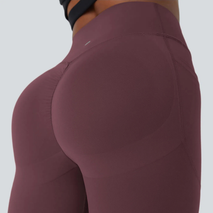 Leggings ElevateFit Cintura Alta Bolsillos