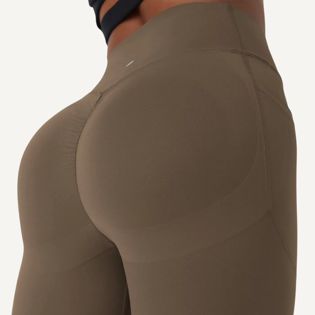 Leggings ElevateFit Cintura Alta com Bolsos