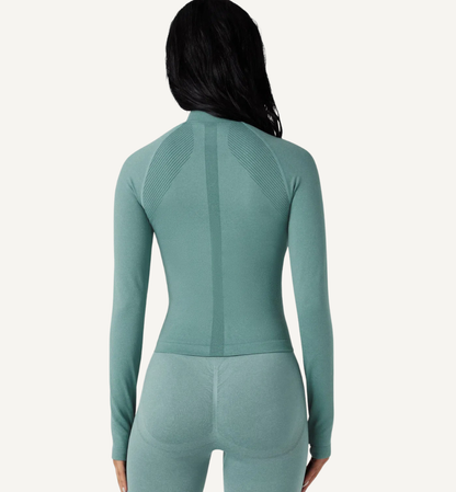 Chaqueta Yoga Seamless Flow Zip
