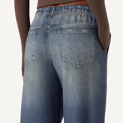 Jeans FlexWide Cintura Média