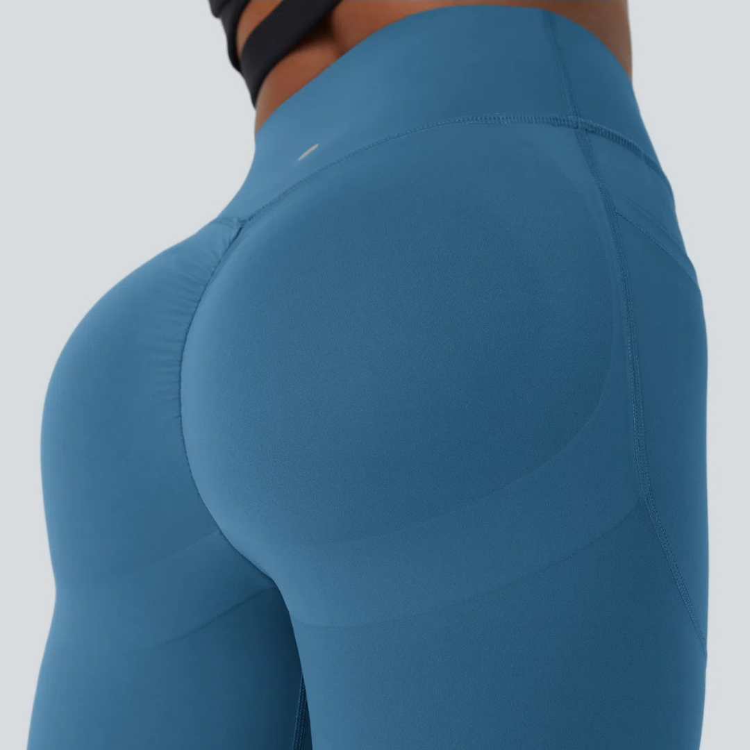 Leggings ElevateFit Cintura Alta Bolsillos