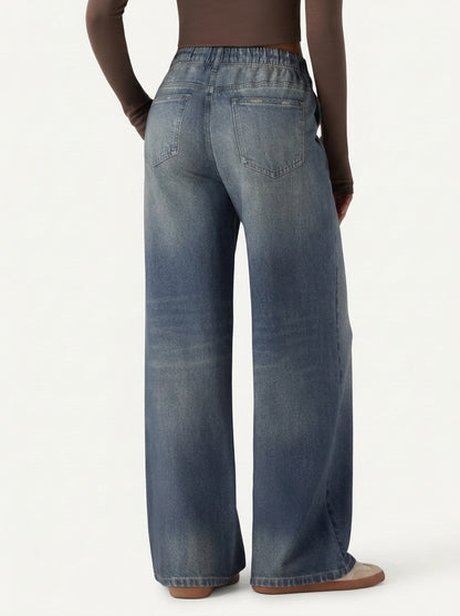 Jeans FlexWide Cintura Média
