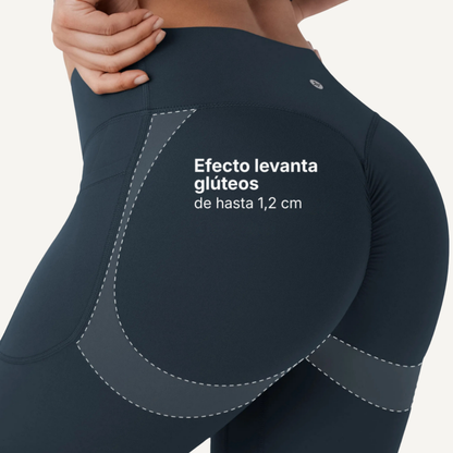 Leggings ElevateFit Cintura Alta com Bolsos