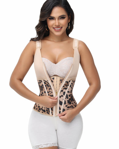 Κορσές Λάτεξ με Μπανέλες και Εμπρόσθιο Κούμπωμα