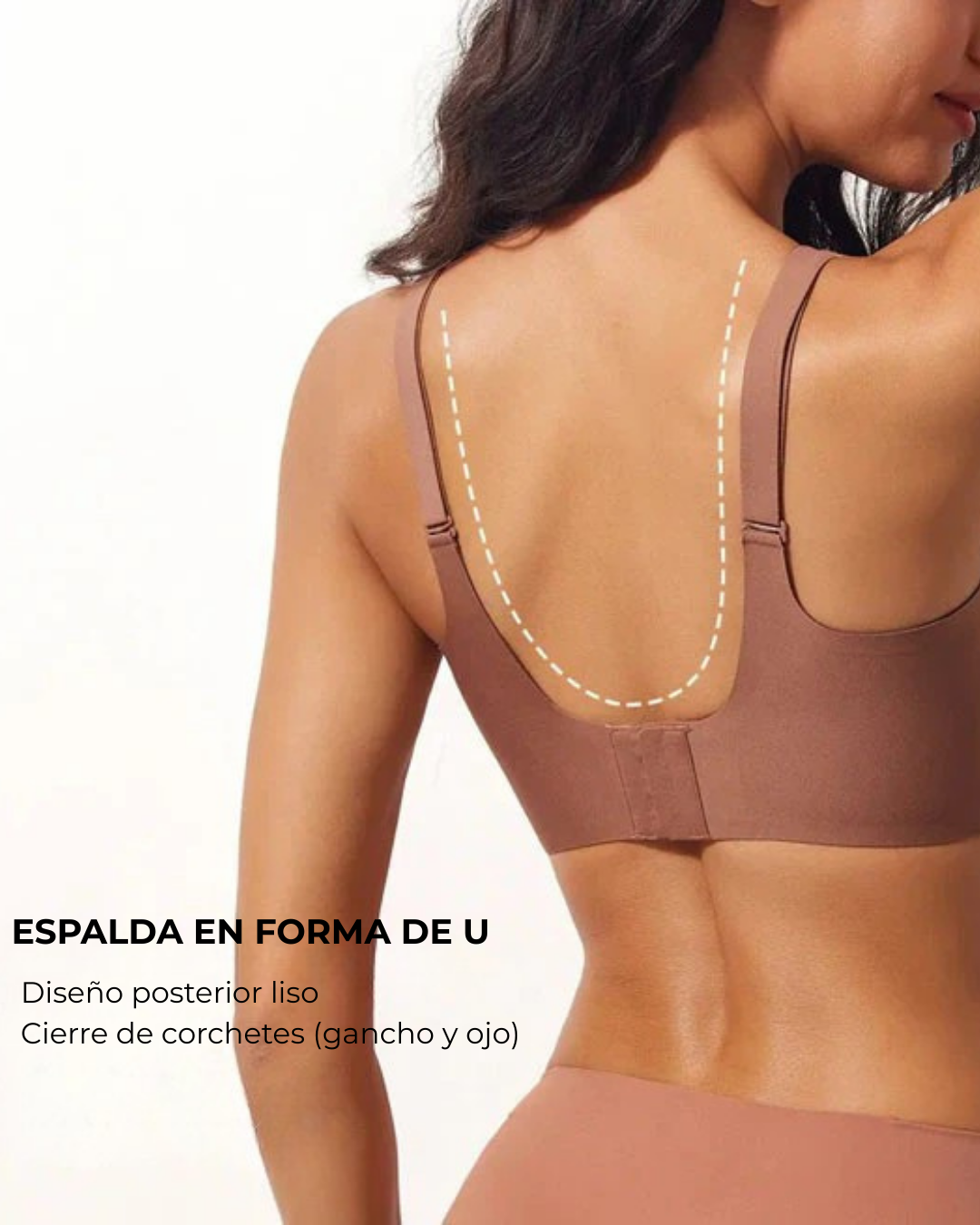 Soutien DeepSilk com Decote em V Profundo