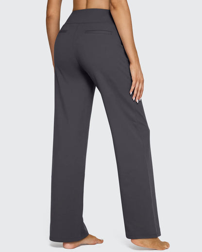 Pantalón Ejecutivo Cintura Alta Stretch
