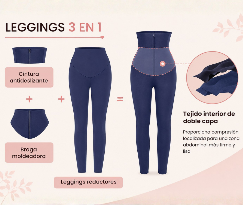 Leggings Moldeadores Cintura Alta Lift