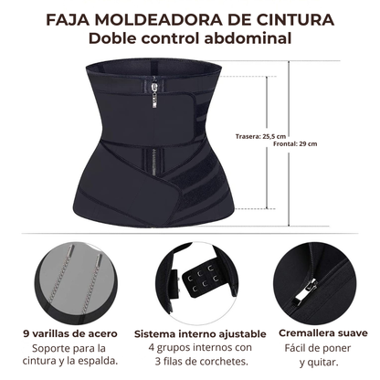 Ζώνη Λάτεξ ZipFlex Διπλή Ρύθμιση