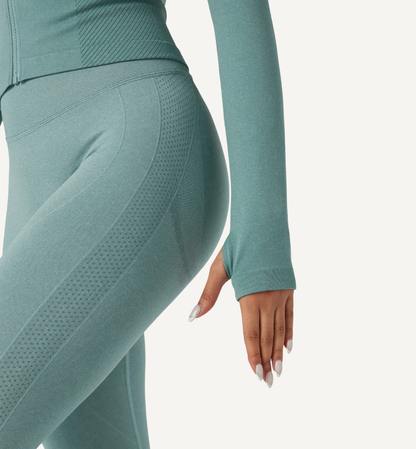 Chaqueta Yoga Seamless Flow Zip