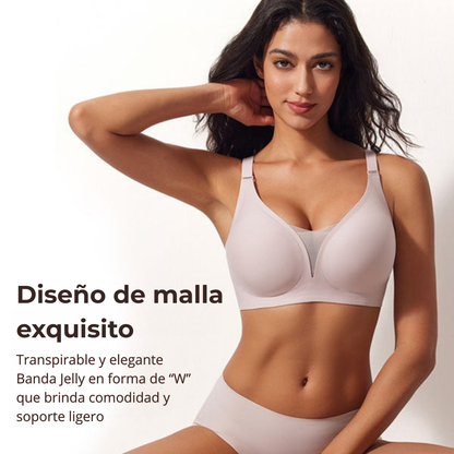 Sutiã LaceBloom Renda Realce Natural