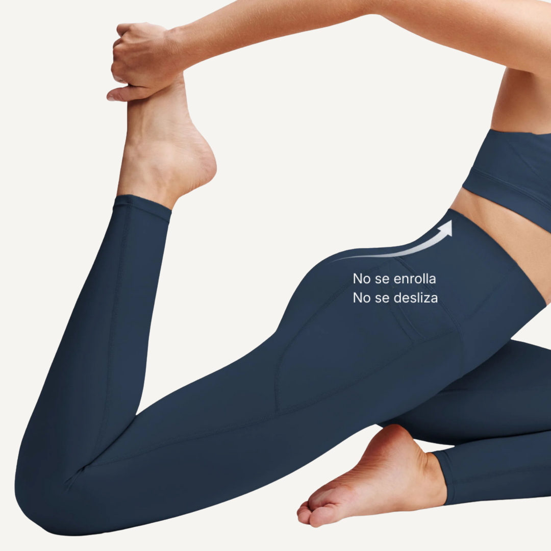 Leggings ElevateFit Cintura Alta com Bolsos