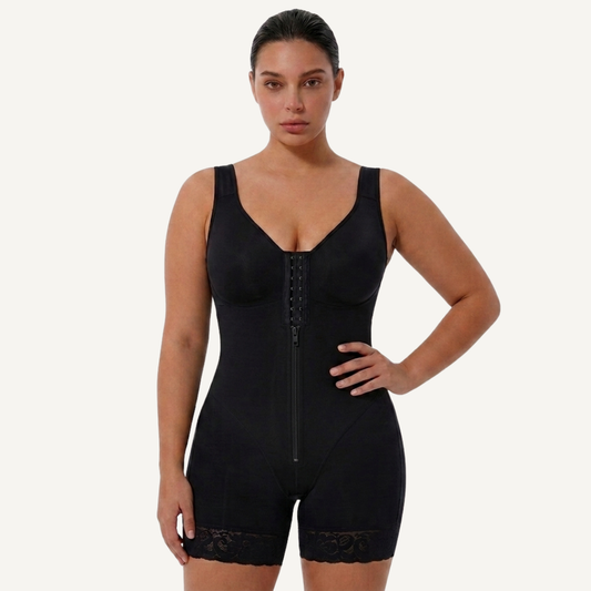 Body Modelador Integral com Fecho