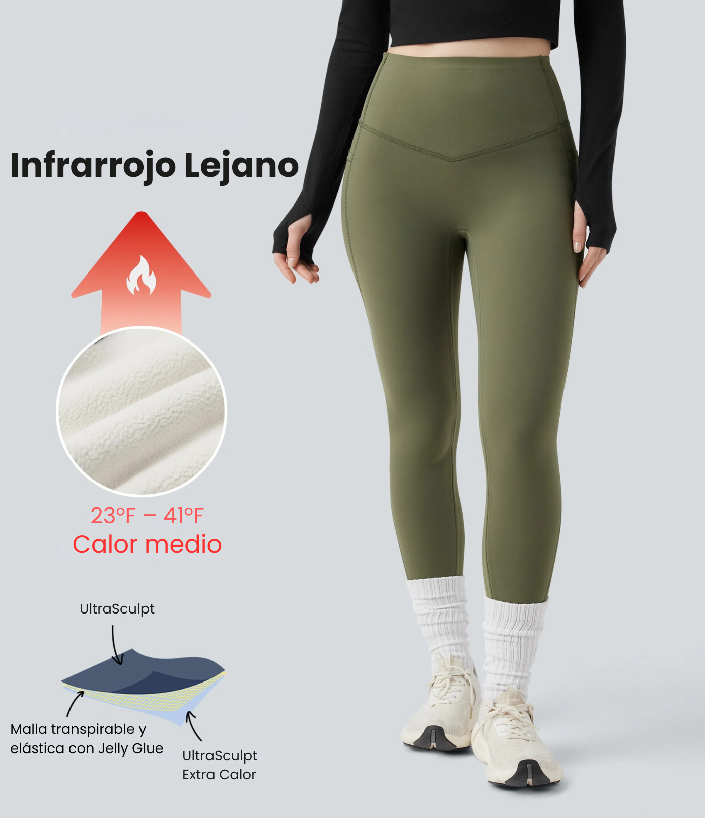Leggings Térmicos Sculpt Extra Heat