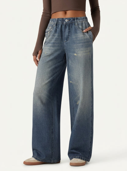 Jeans FlexWide Cintura Média