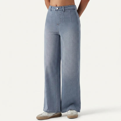 Jeans SculptFlex Cintura Média Wide