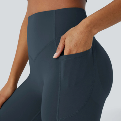 Leggings ElevateFit Cintura Alta Bolsillos