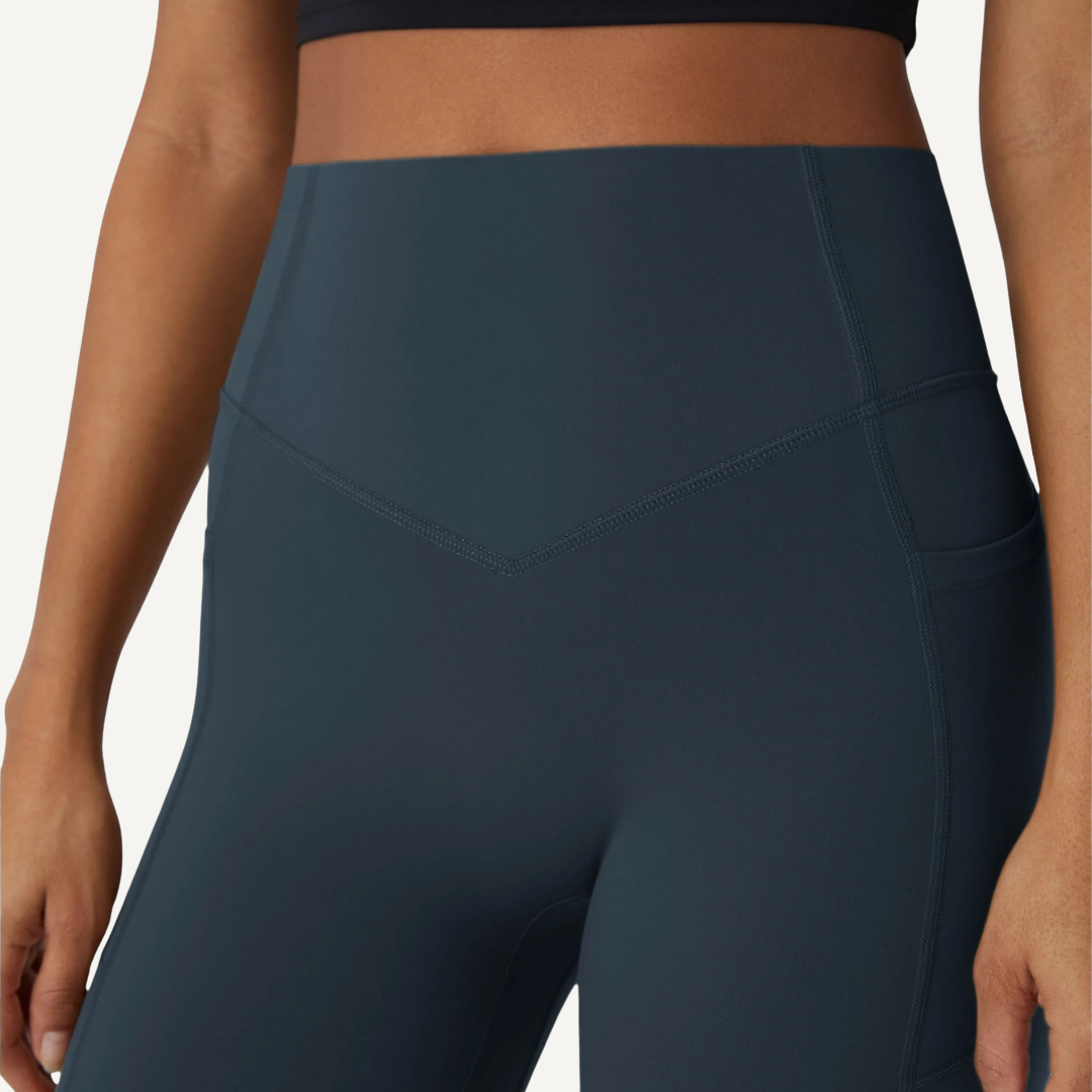 Leggings ElevateFit Cintura Alta com Bolsos