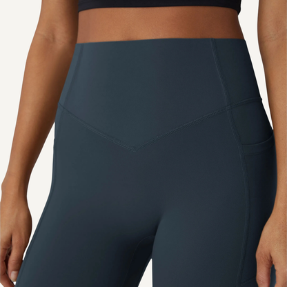 Leggings ElevateFit Cintura Alta com Bolsos