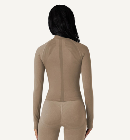 Chaqueta Yoga Seamless Flow Zip
